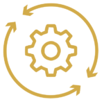service icon gold