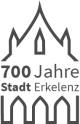 700 jahre stadtrechte merchandise branding grau